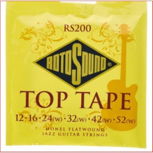 Rotosound Jazz Flatwound RS200 Chitarra 12-52