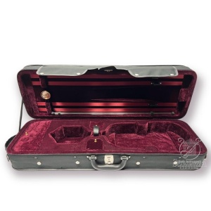 ASTUCCIO VIOLINO 4/4 RETTANGOLARE ROSSO FOAM 28715