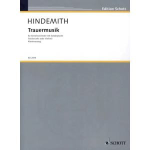 HINDEMITH - Trauermusik
