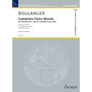 BOULANGER - Complete Flute Works