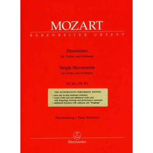 MOZART - Single Movements for Violin and Orchestra KV 261