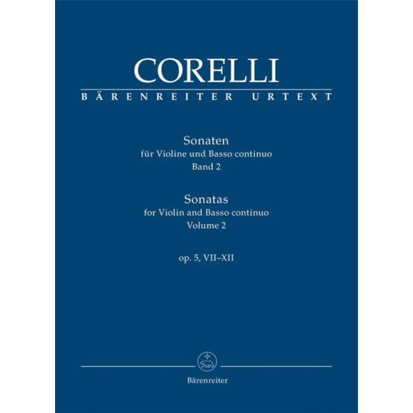 CORELLI - Sonatas For Violin And Basso Continuo Op. 5