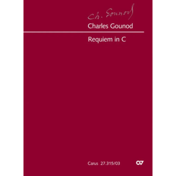 GOUNOD - Requiem in C - Vocal Score