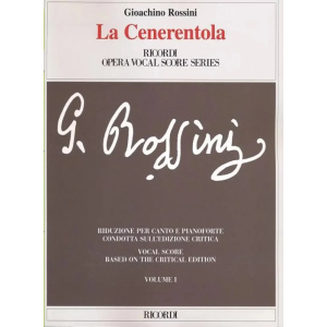 ROSSINI - La Cenerentola in due volumi - Edizione Critica