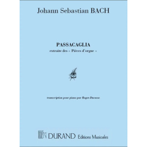 BACH - Passacaglia - extraite des "Pièces d'orgue"