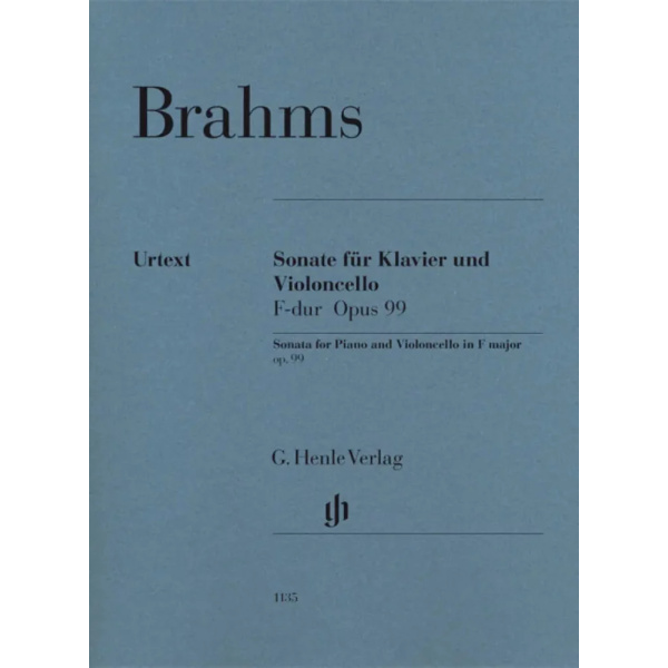 BRAHMS - Sonata for Piano and Violioncello in F Major Op.99