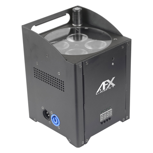 AFX WIRELESS BATTERY PAR LED 4X15W
