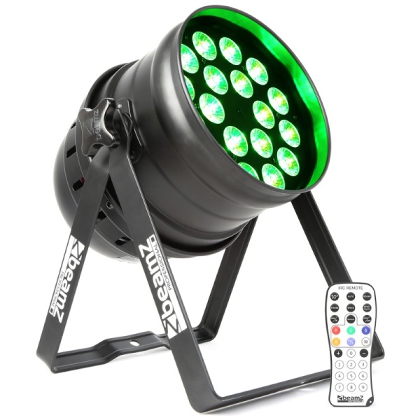 BEAMZ BPP210 LED PAR 64 18X12W QUAD RGBW