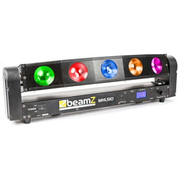 BEAMZ MLH510 COLOR SWEEPER 5X10W QUAD LED