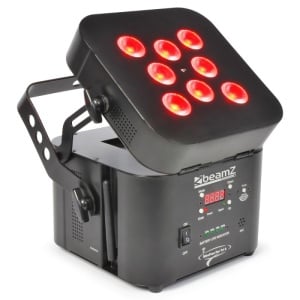 BEAMZ WI-PAR 8X3W TRI-COLOR
