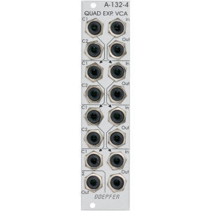 DOEPFER A-132-4 QUAD EXPONENTIAL VCA/MIXER