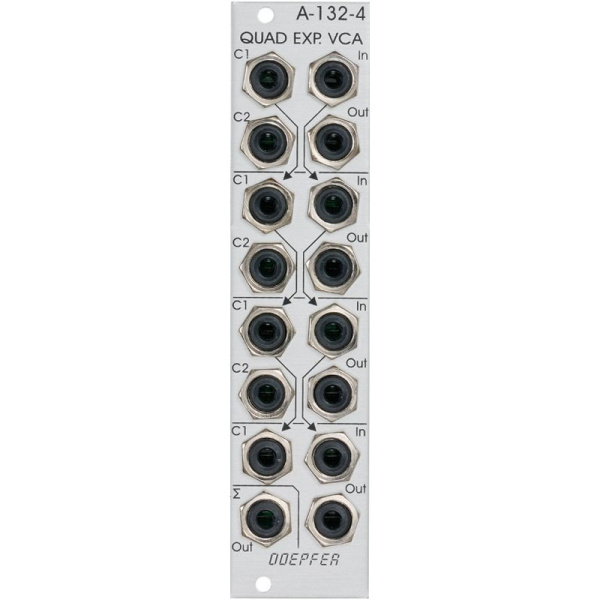 DOEPFER A-132-4 QUAD EXPONENTIAL VCA/MIXER