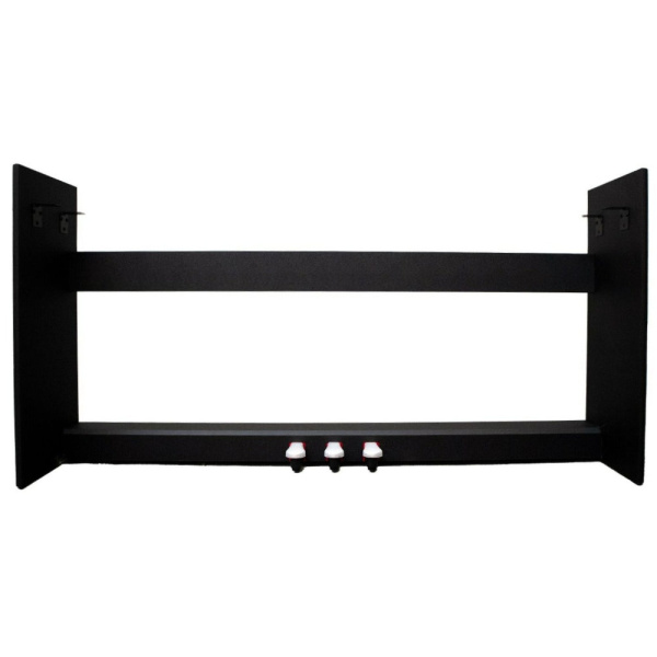 E-CHORD WS-10 STAND LEGNO CON PED 3 PEDALI BLACK