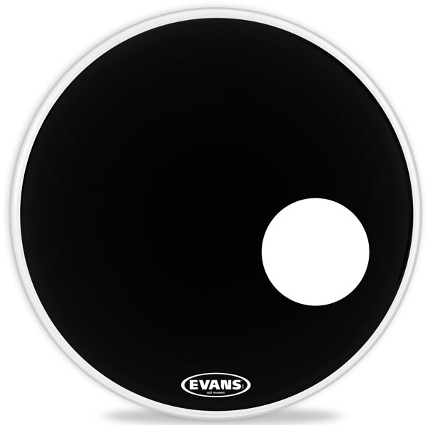 EVANS EQ3 BLACK BASS RESO 20"