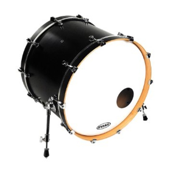 PELLE CASSA RESONANTE 22" EVANS EQ3 COATED WHITE