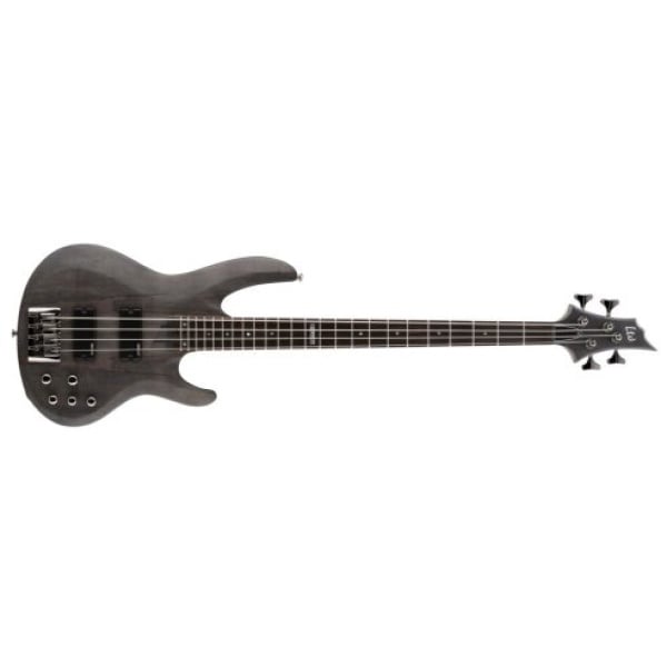 LTD LTD B-204SM - See Thru Black Satin