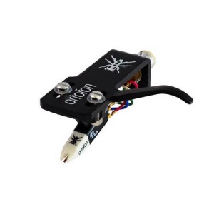 ORTOFON OM QBERT ON PRINTED BLACK SH4 HEADSHELL