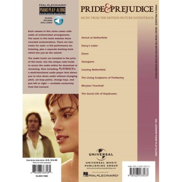 PRIDE & PREJUDICE - PIANO SOLO ALBUM