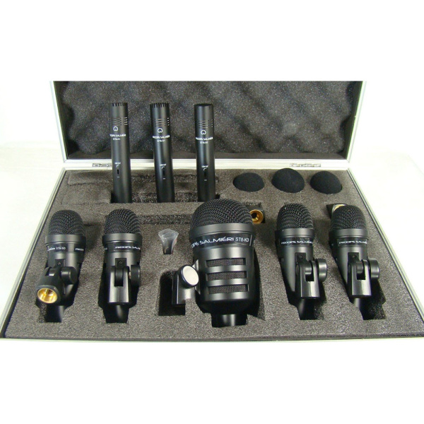 SET MICROFONI BATTERIA PRODIPE DR-8 SALMIERI