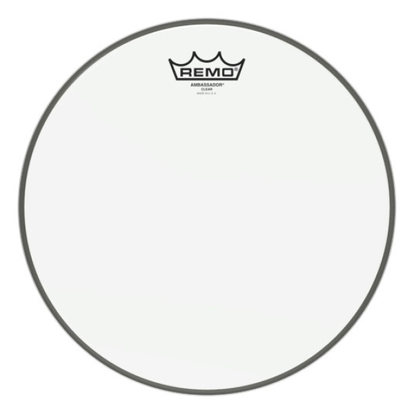 PELLE REMO AMBASSADOR 12" TRASPERENTE BA-0312-00