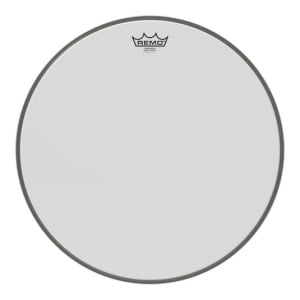 PELLE REMO EMPEROR 18" SMOOTH WHITE PER CASSA BB-1218-00