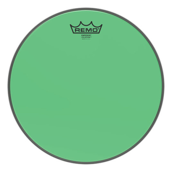 REMO EMPEROR COLORTONE 12" GREEN BE-0312-CT-GN