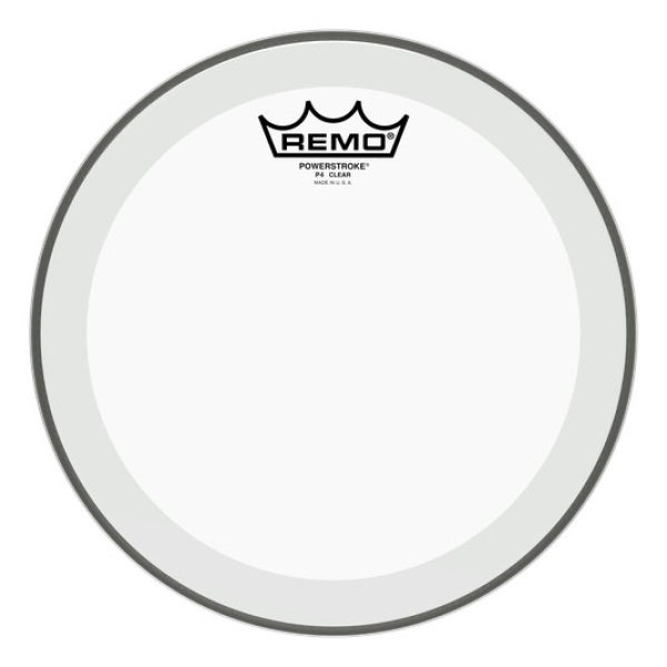 REMO POWERSTROKE 4 10" CLEAR P4-0310-BP
