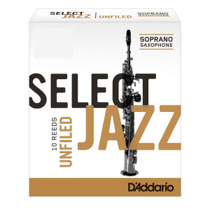 D'ADDARIO SELECT JAZZ UNFILED 3M SAX SOPRANO