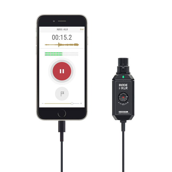 ADATTATORE XLR PER IPHONE/IPAD RODE I-XLR