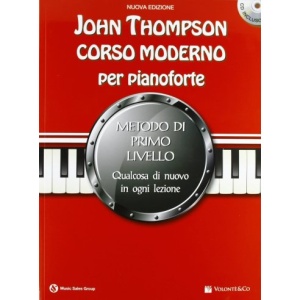 THOMPSON CORSO MODERNO PER PIANOFORTE VOLUME 1 + AUDIO ON LINE