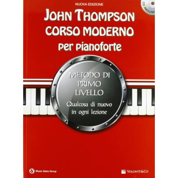 THOMPSON CORSO MODERNO PER PIANOFORTE VOLUME 1 + AUDIO ON LINE