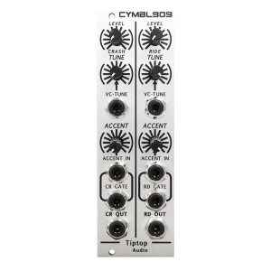 EURORACK TIPTOP AUDIO CYMBL909 CYMBAL DRUM MODULE