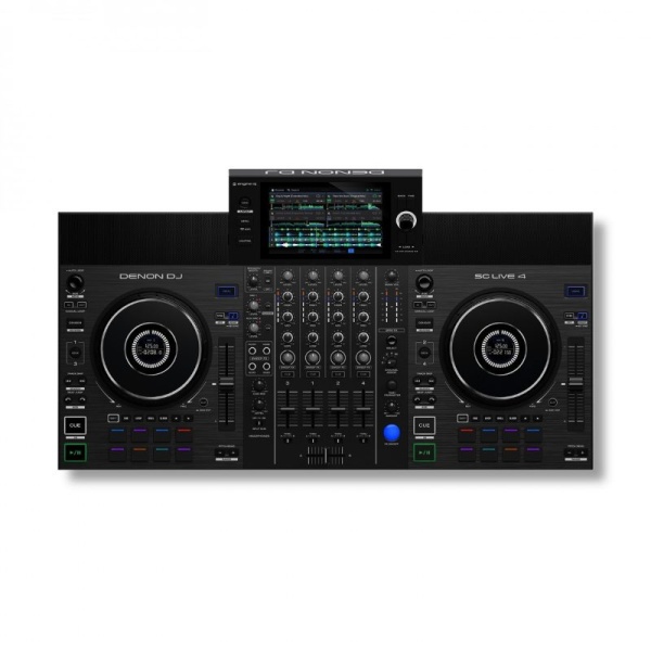Denon SCLIVE4  Consolle 4 Deck per DJ con Display 7''