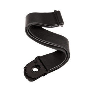 D'Addario Planet Lock Leather Guitar Strap