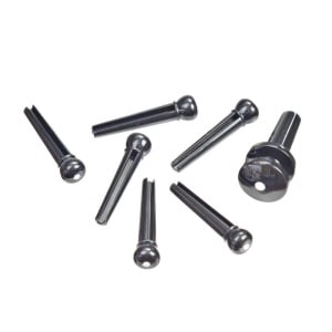 D'Addario PWPS10 Injected Molded Bridge Pins with End Pin Set