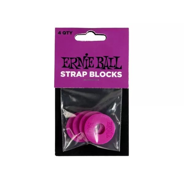 ERNIE BALL 5618 STRAP BLOCKS - PURPLE