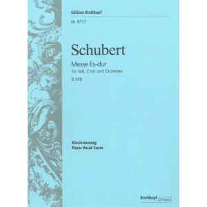SCHUBERT - Mass in E flat major D 950