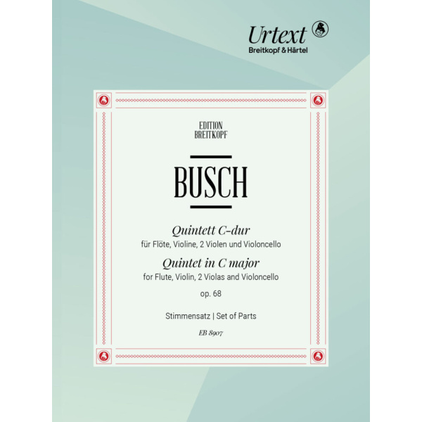 BUSCH - Quintet in C major Op. 68