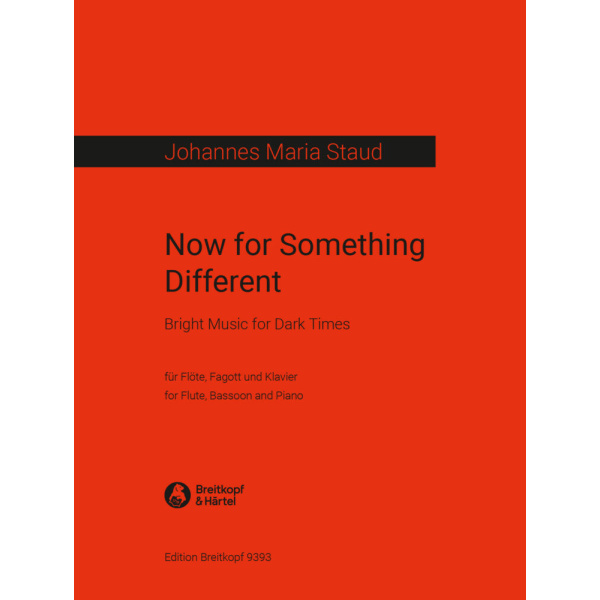 STAUD - Now for Something Different