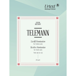 TELEMANN - 12 Fantasias TWV 40:14–25