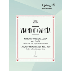 VIARDOT-GARCIA - Complete Spanish Songs and Duets