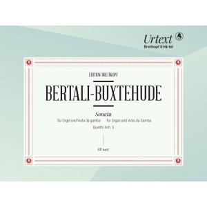 BERTALI - Sonata BuxWV App. 5