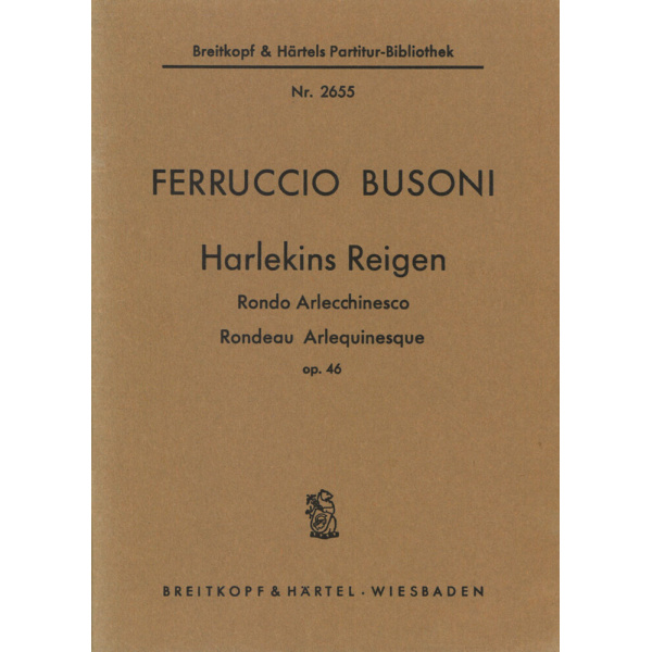 BUSONI - Rondo arlecchinesco Op. 46 K 266