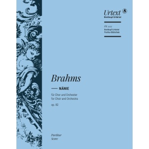 BRAHMS - Nänie Op. 82