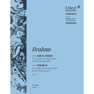 BRAHMS - Psalm 13 Op. 27