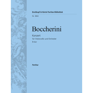 BOCCHERINI - Violoncello Concerto in B flat major