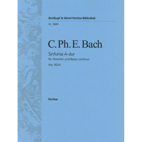 C.PH.BACH - Sinfonia in A major Wq 182/4