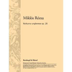 ROZSA - Notturno ungherese Op. 28