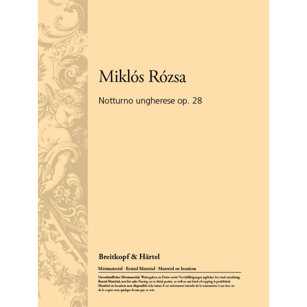 ROZSA - Notturno ungherese Op. 28