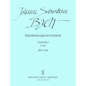 BACH - Brandenburg Concerto No. 1 in F major BWV 1046